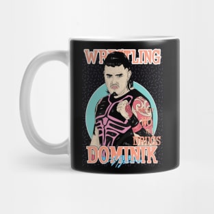 Artwork Dominik Mysterio Wrestling Aesthetic Mug